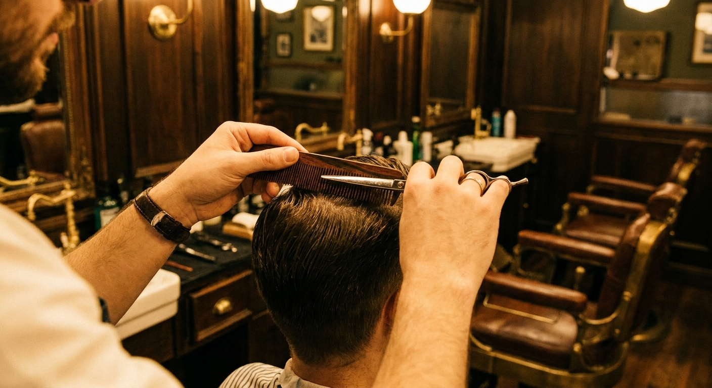 Trabajo de corte en detalle