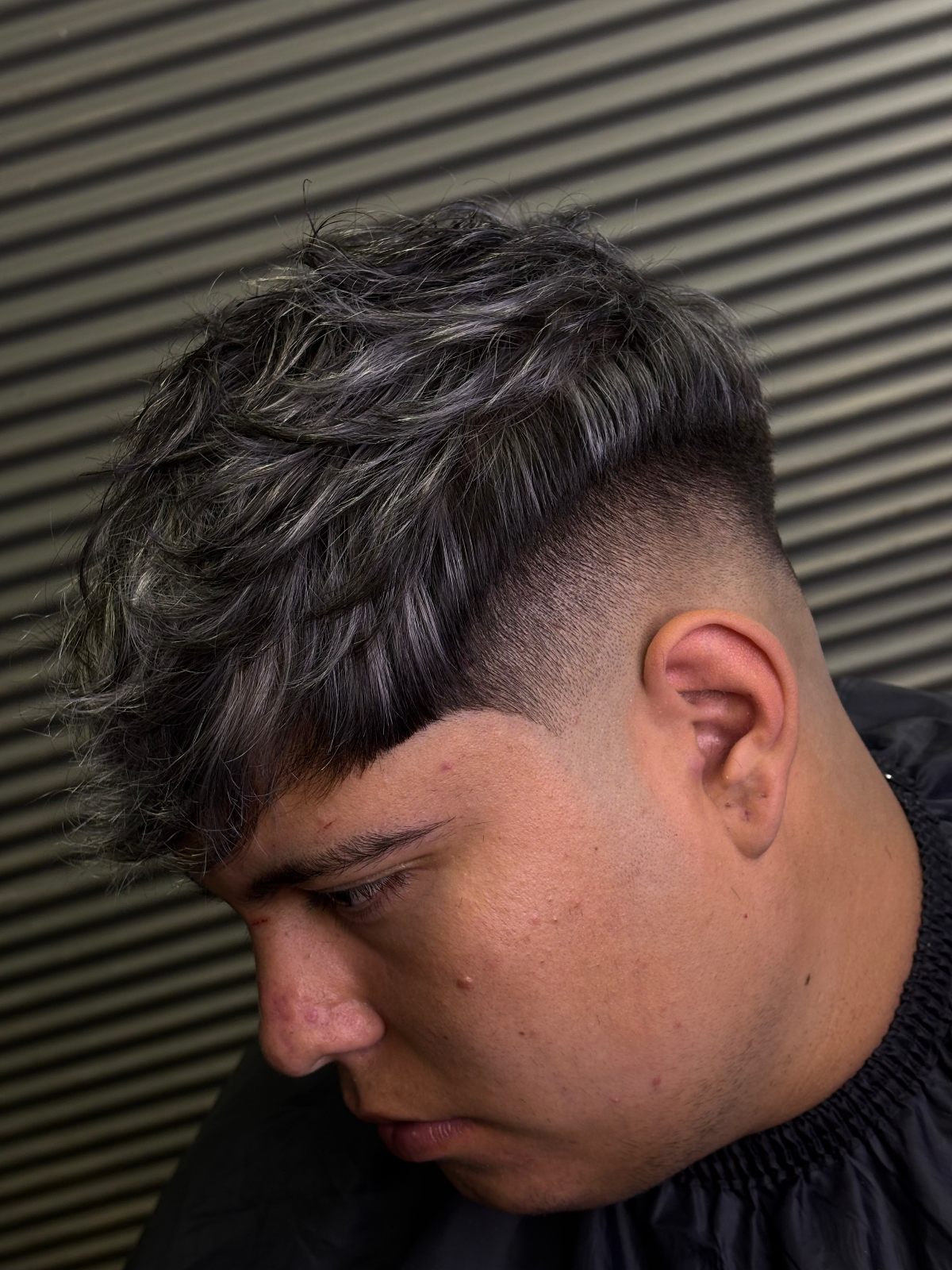 Trabajo de corte en detalle